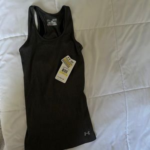Womens Under Armour charcoal gray tank size medium
